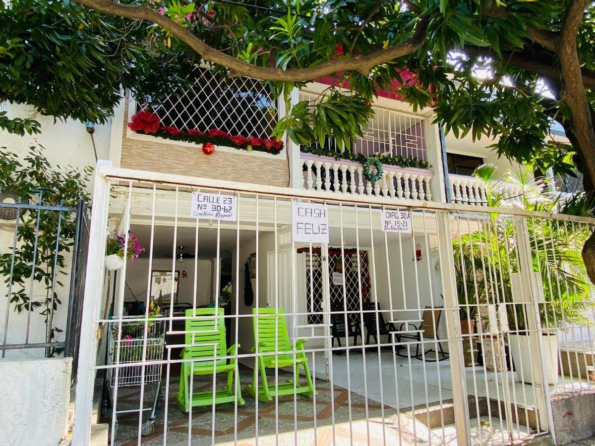 Casa Feliz Hostal Санта-Марта Экстерьер фото