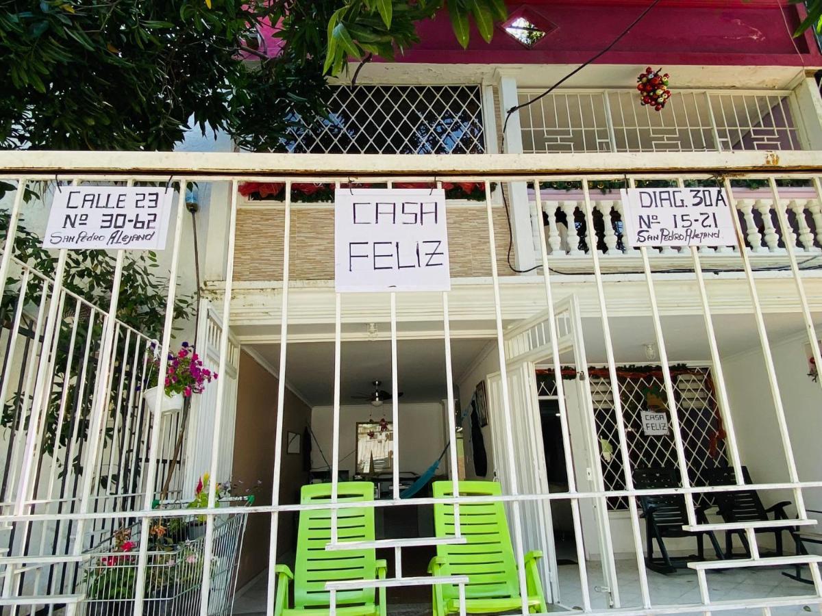 Casa Feliz Hostal Санта-Марта Экстерьер фото